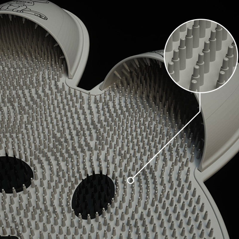 Monitoiminen silikoni hierontamatto suihkujalka- ja selkäpesuri