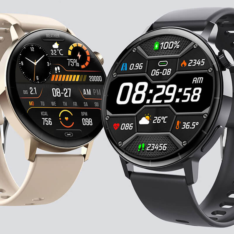 ✨ Rajoitetun ajan tarjous ✨-Seuranta HRV-sydänterveydestä Älykello