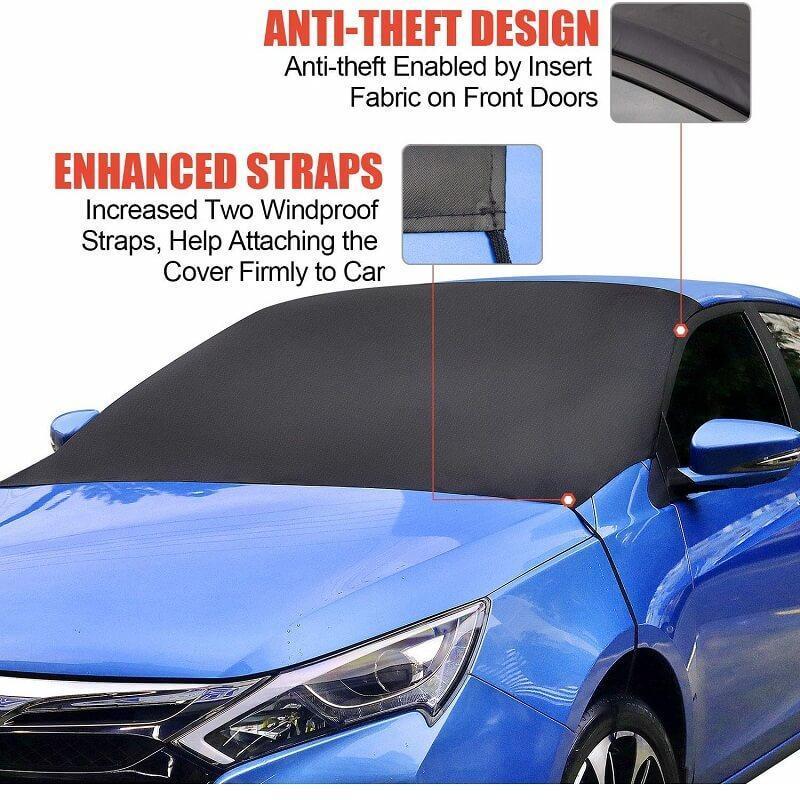 ☃❄ Magneettinen Auton Tuulilasin Lumipeite ❄