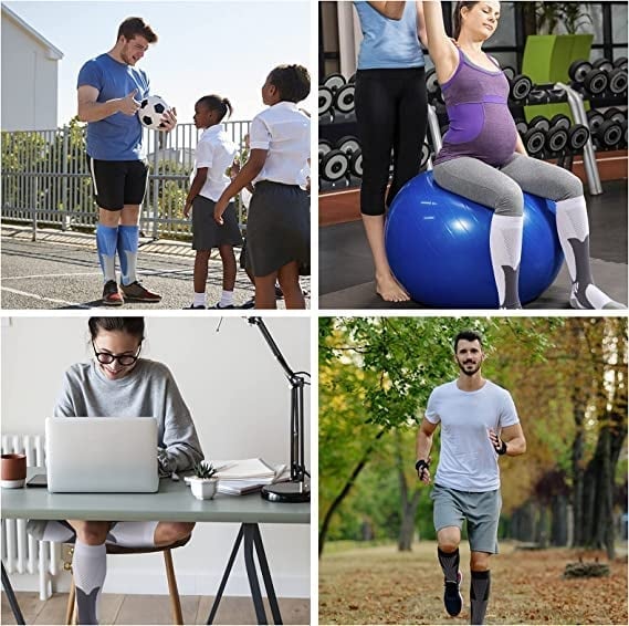 Mukavat ja hengittävät korkean gradientin kompressiosukat