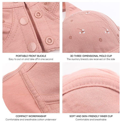 🔥Suunnittelu vanhempi edessä sulkeminen puuvilla rintaliivit