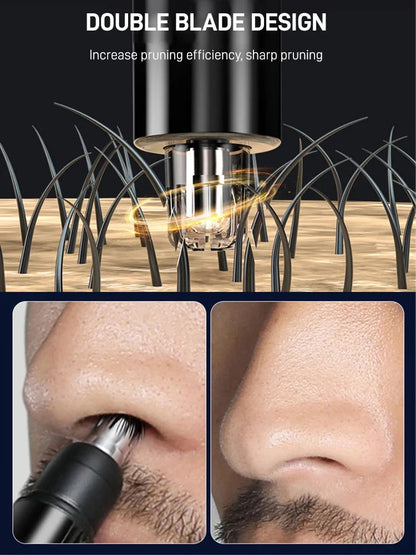 🔥2025 UUDEN VUODEN MYYNTI - Dawnegy ™ Kannettava nenäkarvojen trimmeri (kivuton ja tarkkuus)