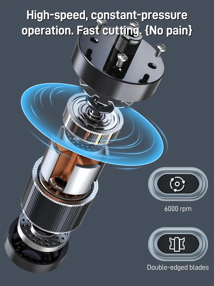 🔥2025 UUDEN VUODEN MYYNTI - Dawnegy ™ Kannettava nenäkarvojen trimmeri (kivuton ja tarkkuus)