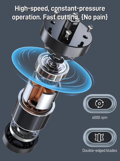 🔥2025 UUDEN VUODEN MYYNTI - Dawnegy ™ Kannettava nenäkarvojen trimmeri (kivuton ja tarkkuus)