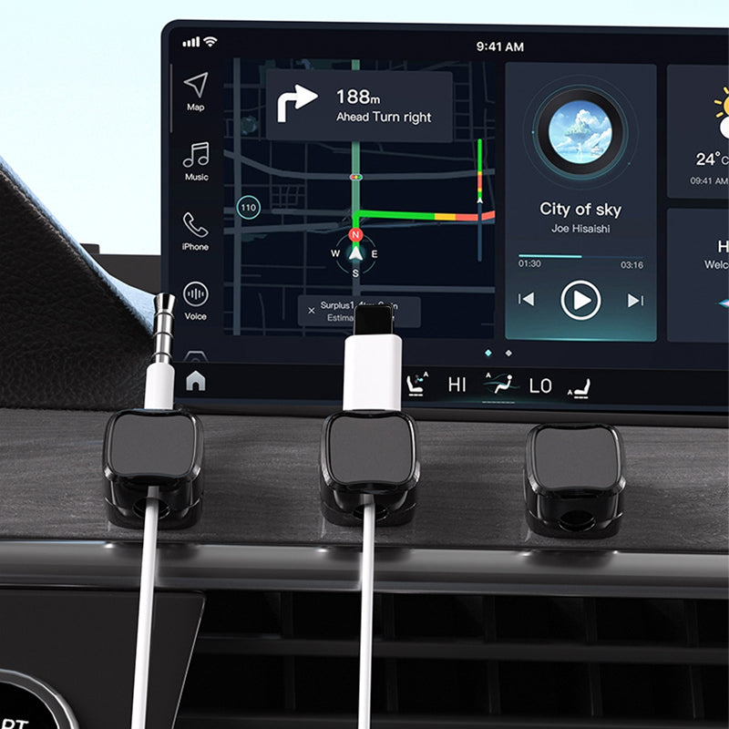 🔥Hot Sale🔥Magneettinen kaapeliklipsin pidike - 12 PCS-sarja