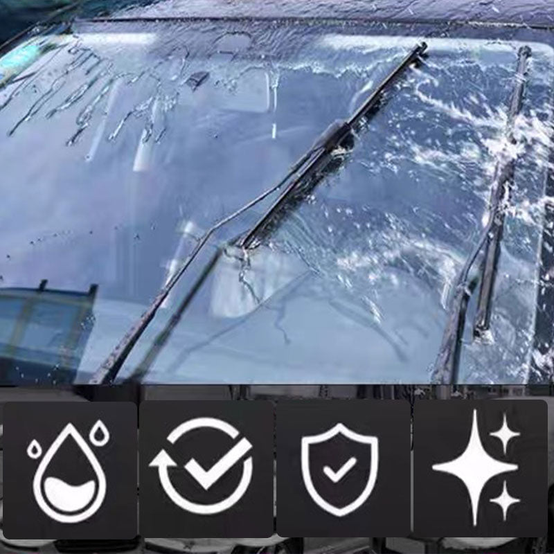 Auton lasin pinnoitus- ja öljykalvonpoistoaine