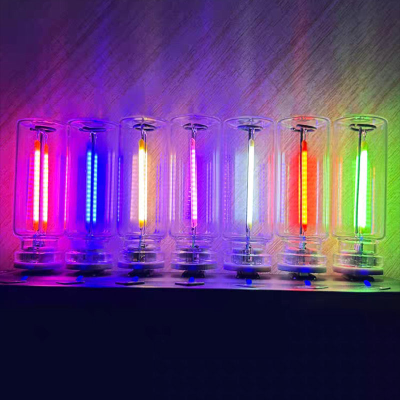 Kannettava kosketusohjattava lasipallo USB-yövalo