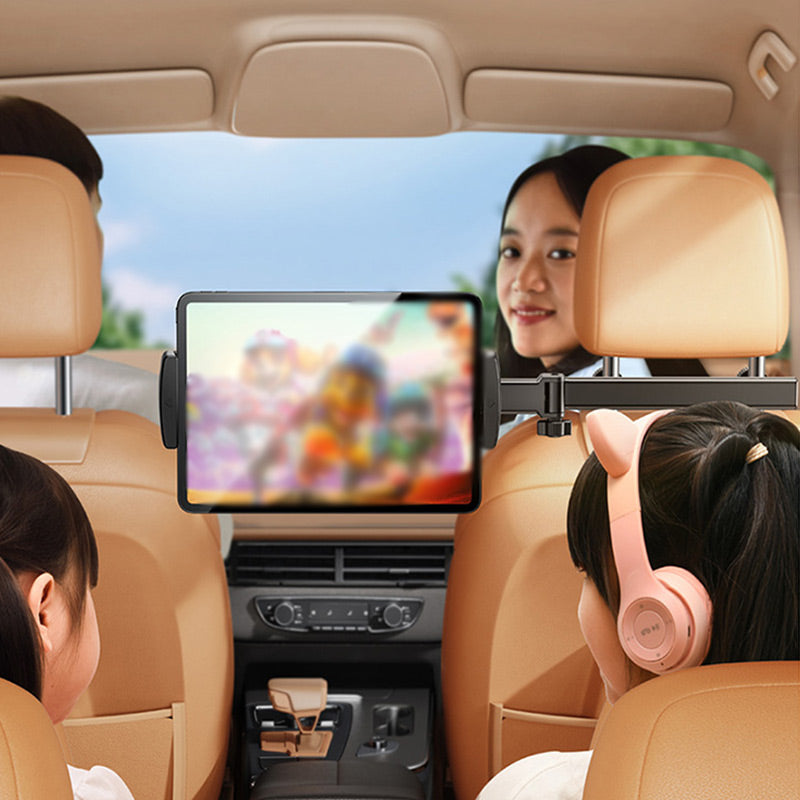 Tablettiteline auton niskatukeen